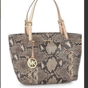 Michael Kors Snakeskin Tote